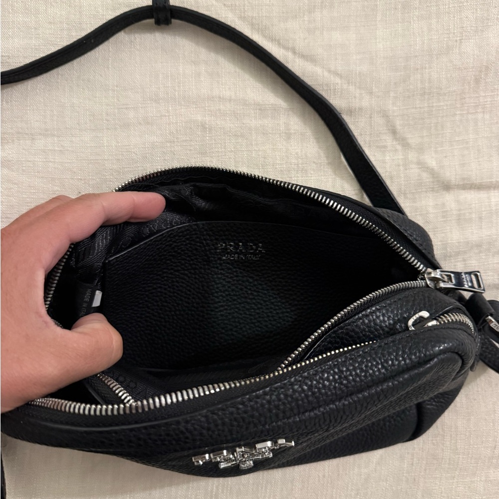 Prada Black Leather Crossbody - Picture 5 of 6